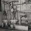 Glasgow, 739 South Street, North British Engine Works.
Boiler House. View of 2 feed water pumps.