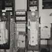 Glasgow, 120 Seaward Street, Kinning Park Subway Sub-Station, interior.
General view of English Electric High Tension board.