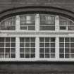 Glasgow, 191-197 Scotland Street, Howden's Works.
Detail of window on Scotland Street (North) frontage of former Glasgow Subway Power Station.