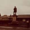 Glasgow, Springburn Park, Reid Statue.
General view from West.
