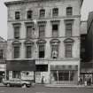 151 - 157 Trongate.
View from N, showing derelict building, including H F Electrical.