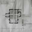 Photographic copy of plan of present church.