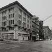 Glasgow, 64-100 Bothwell Street, Bible Training Institute & YMCA.
General view from South-West.