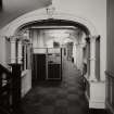 Interior.
View of staircase hall at ground floor from N.