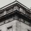 Detail of roof cornice of Renfield Street elevation.