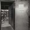 Interior.
View of ground floor banking hall showing Chatwood patent safe.