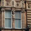 34, 36, 38 West George Street
View of caryatid and other decorative features