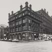 Glasgow, West Campbell Street.
General view from South West showing corner with Argyle Street.