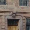 169 - 175 West George Street
View of 'Blind Justice' decoration on main door keystone
