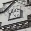 2, 4 West Regent Street, Victoria Buildings
View of date stone, incised '1858'