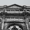 Glasgow, 74 York Street.
Detail of central pedimented part of main frontage.