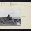 Newark Castle, Dovecot, NO50SW 21, Ordnance Survey index card, Recto