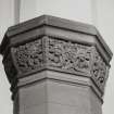 Interior.
Detail of carved capital.