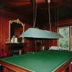 First floor, billiard room, view from S