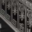 Interior.
Detail of bannister.
