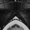 Interior.
Detail of roof at crossing.