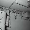 Interior. Detail female toilet plumbing