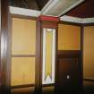 S central entrance lobby, paintwork, detail