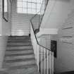 Interior. View within main stairwell