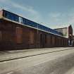 View from ENE of N frontage of Heavy Machine Shop, fronting onto East Hamilton Street, photographed 10 August 1993

