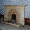 Interior.
Detail of morning room fireplace.