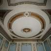Interior.
Detail of drawing room ceiling.