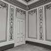 Interior.
Detail of drawing room wall decor.