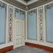 Interior.
Detail of drawing room wall decor.