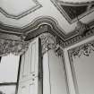 Interior.
Detail of drawing room plasterwork and cornice.