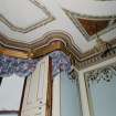 Interior.
Detail of drawing room plasterwork and cornice.