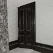 Interior.
Detail of bedroom door.