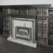 Council Chambers, detail of fireplace