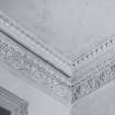 Interior.
Detail of cornice.