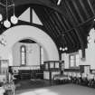 Interior.  Lesser hall, view from south