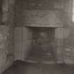 Interior.
View of fireplace in caphouse to main tower.