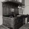 Interior.
View of sheriff's bench in main courtroom.