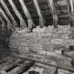 Interior.
View of wallhead in attic.