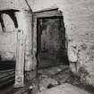 Interior.
View of entrance door to vault on ground floor.