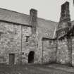 View of courtyard from North.