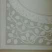 Interior.
Detail of ceiling plasterwork to drawing room.