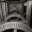 Interior.
Detail of ground floor millstone driving gears.