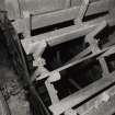 Interior.
Detail of water wheel.