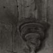 Detail of corbels in chapter house.