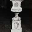 Detail of garden ornament.