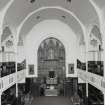 Interior. View from SE at gallery level showing platform area