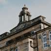 Detail of pediment and bellcote from SW