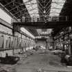 Packing Department: elevated view from W showing rolls being prepared for dispatch, and Marshall Fleming (of Motherwell) overhead crane installed in 1958