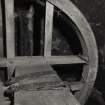 Interior.
Detail of bell cradle.