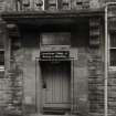 View of door and balcony.