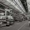 Motherwell, Craigneuk Street, Anderson Boyes
Machine Shop (Dept. 21, built 1954): Interior view from west down centre of three bays, with horizontal borer machine in foreground left